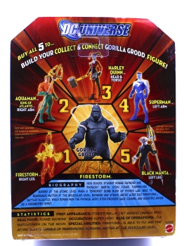 DC Universe Classics Actionfigur Firestorm mit Gorilla Grodd Part von Mattel